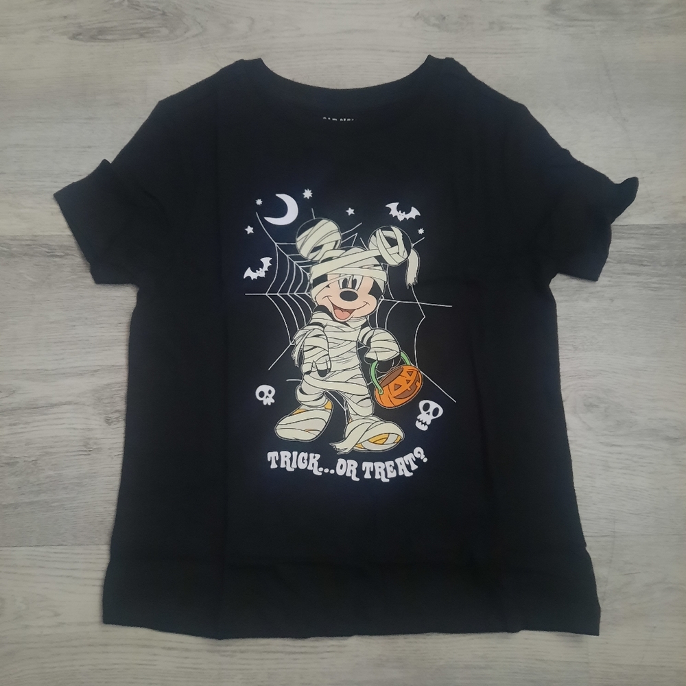 Old Navy Mickey Mouse Halloween Mummy Tee